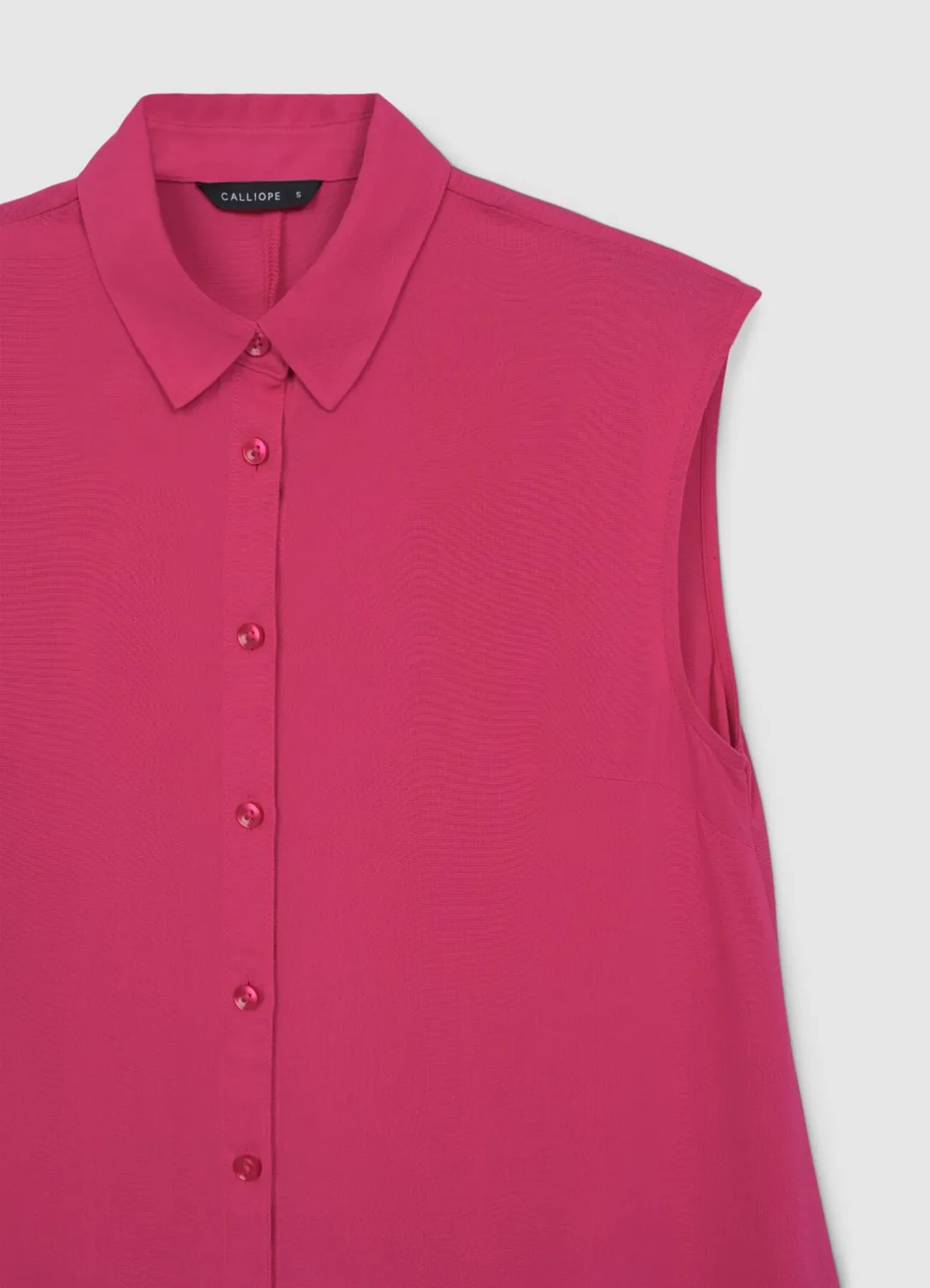 Calliope longue chemise sans manches classique