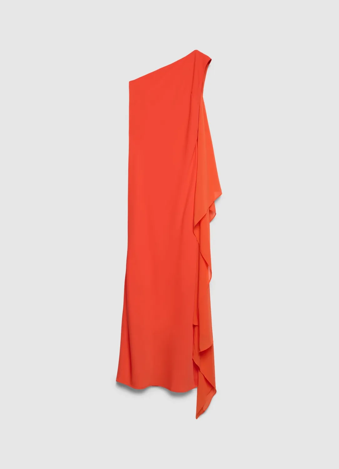 Calliope robe longue femme monospalla drapée