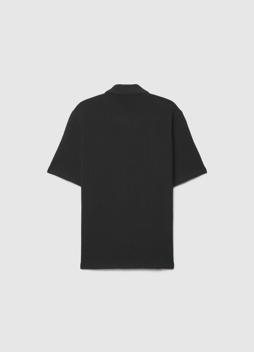Calliope chemise bowling homme coton unie manches courtes