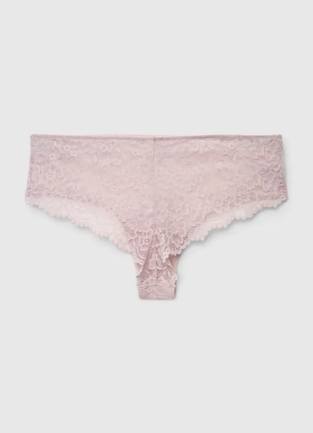 Calliope lot 3 slips dentelle femme taille moyenne