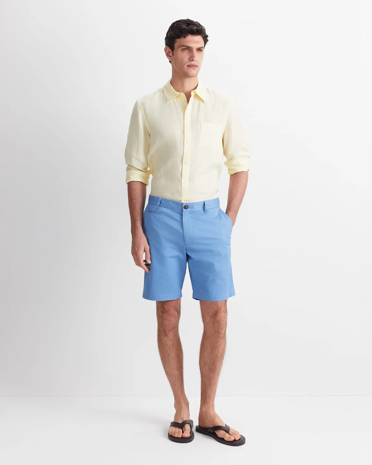 Sportscraft Classic Short short coton genou homme