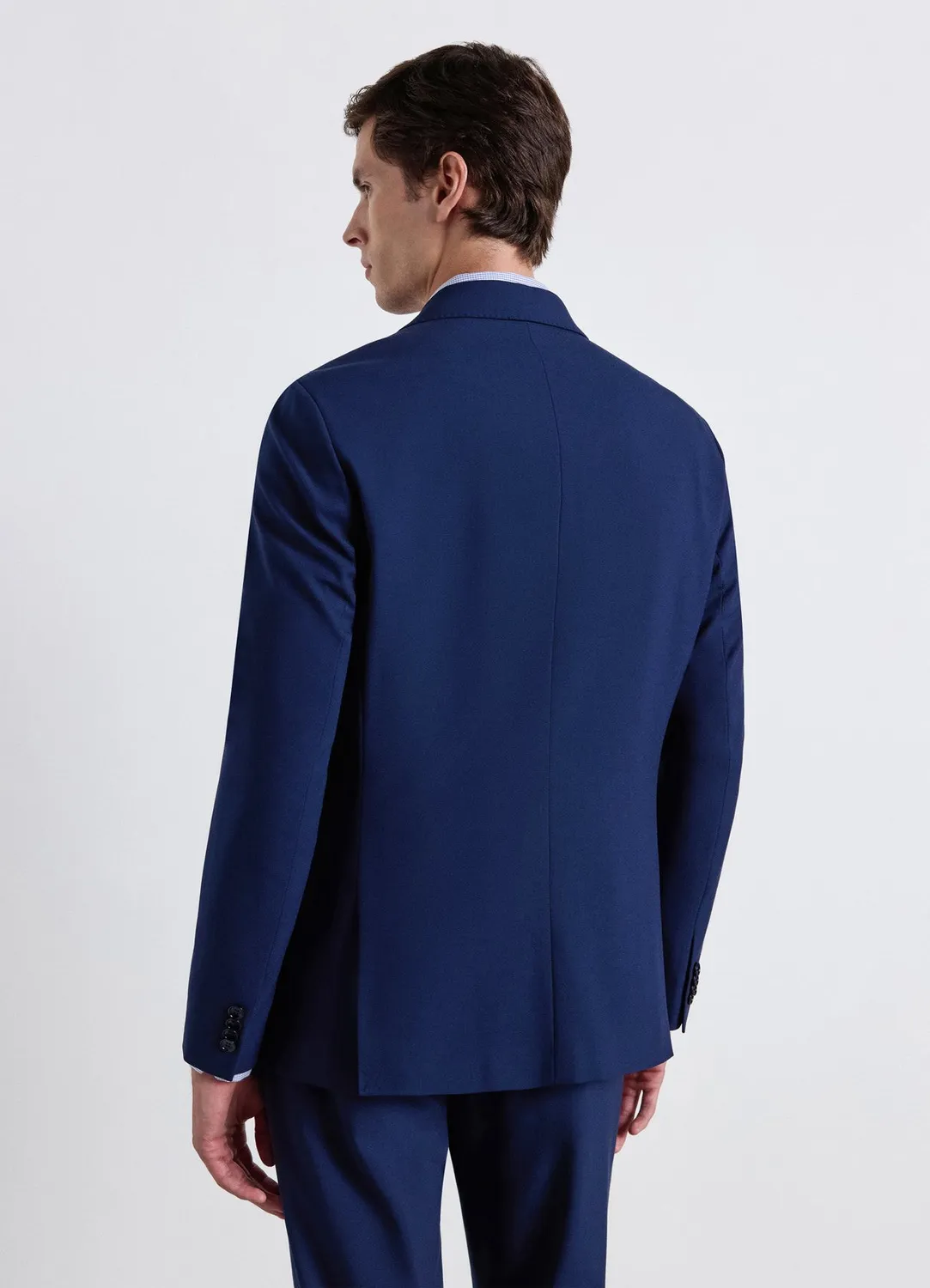 Calliope blazer homme croisé uni coupe droite