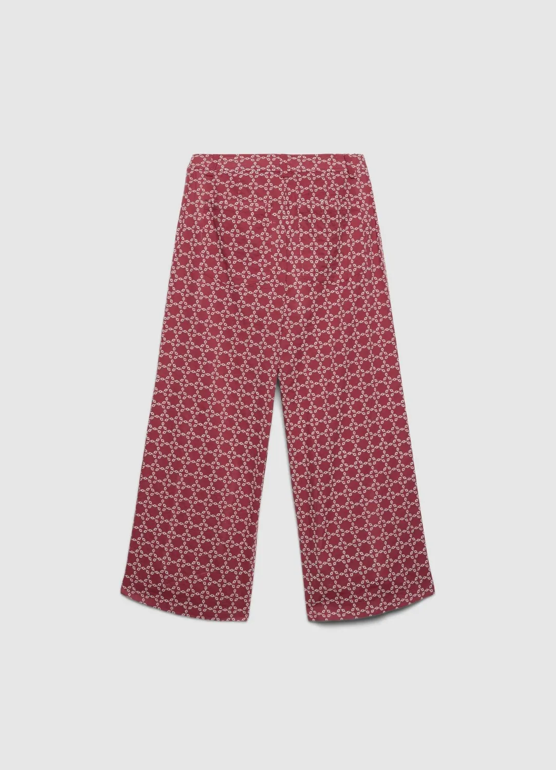 Calliope pantalon culotte brodé femme jambe large
