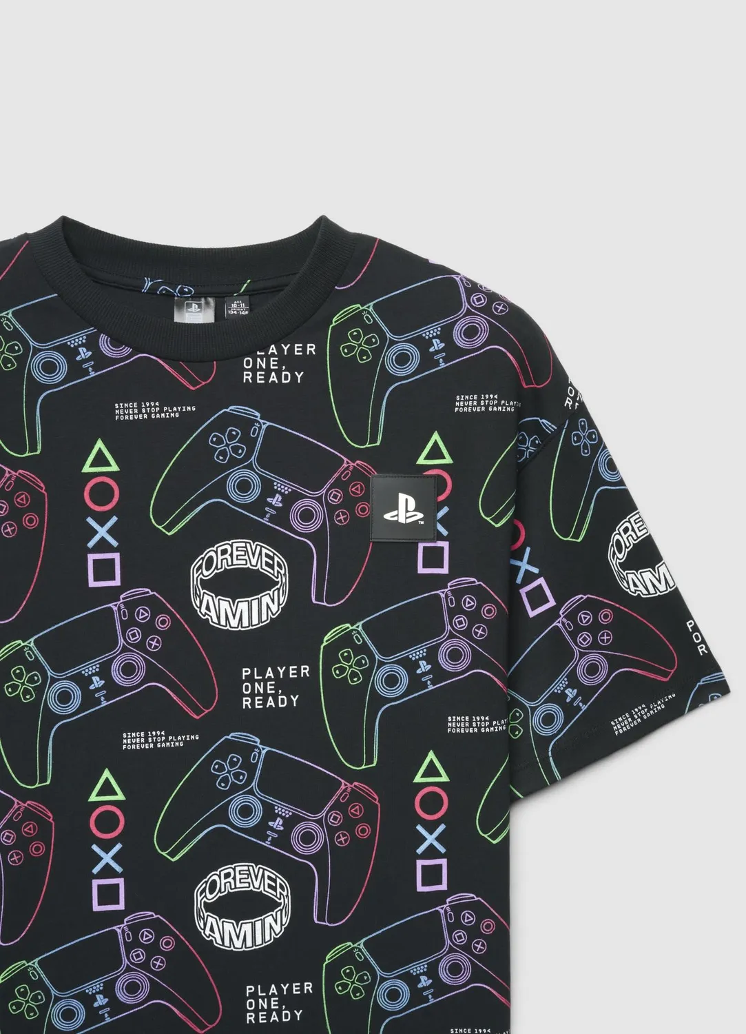 Calliope PlayStation t-shirt over garçon imprimé