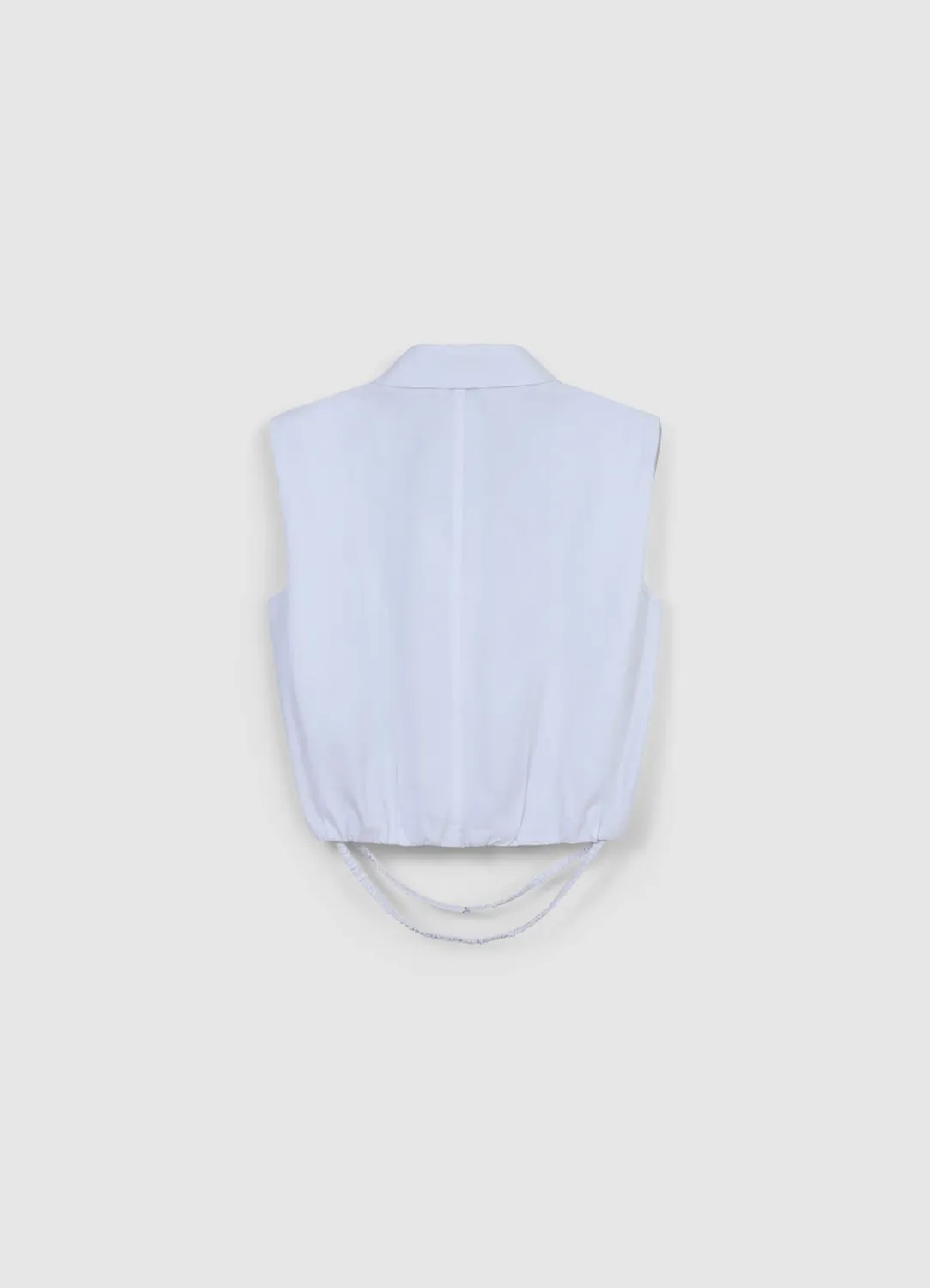 Calliope chemise sans manches crop femme