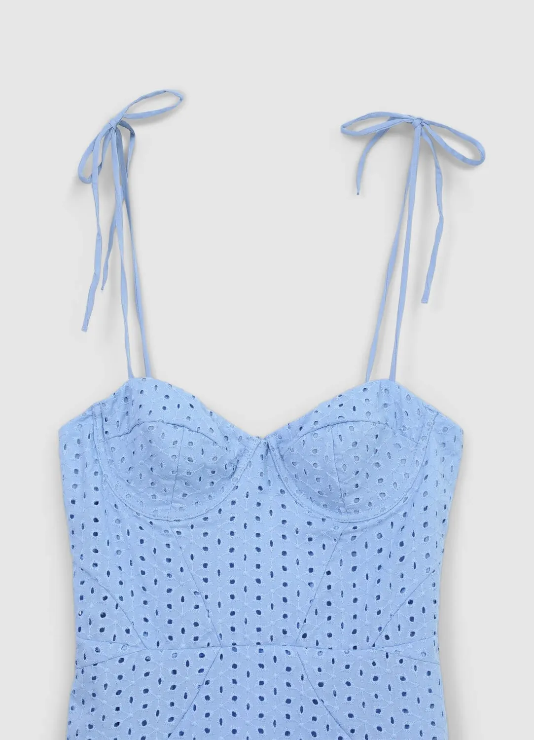 Calliope robe sangallo bretelles femme S