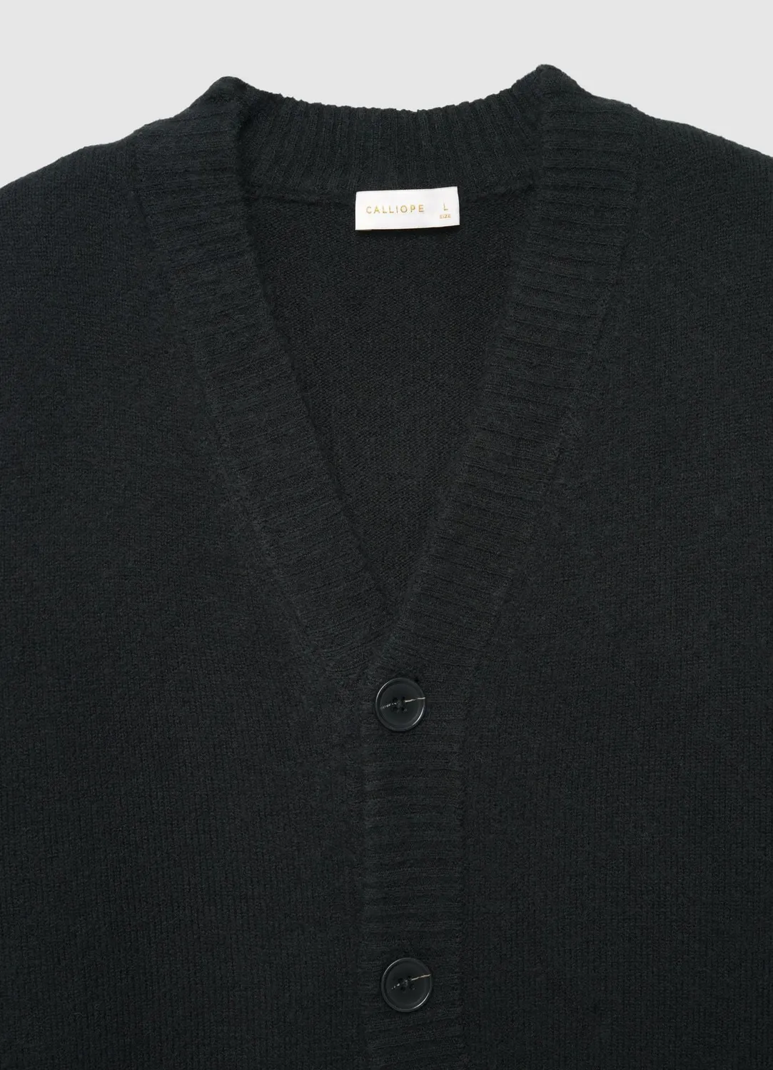 Calliope cardigan homme col V boutons maille