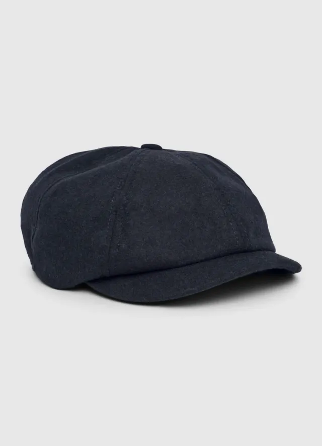 Calliope Coppola unie casquette plate homme souple