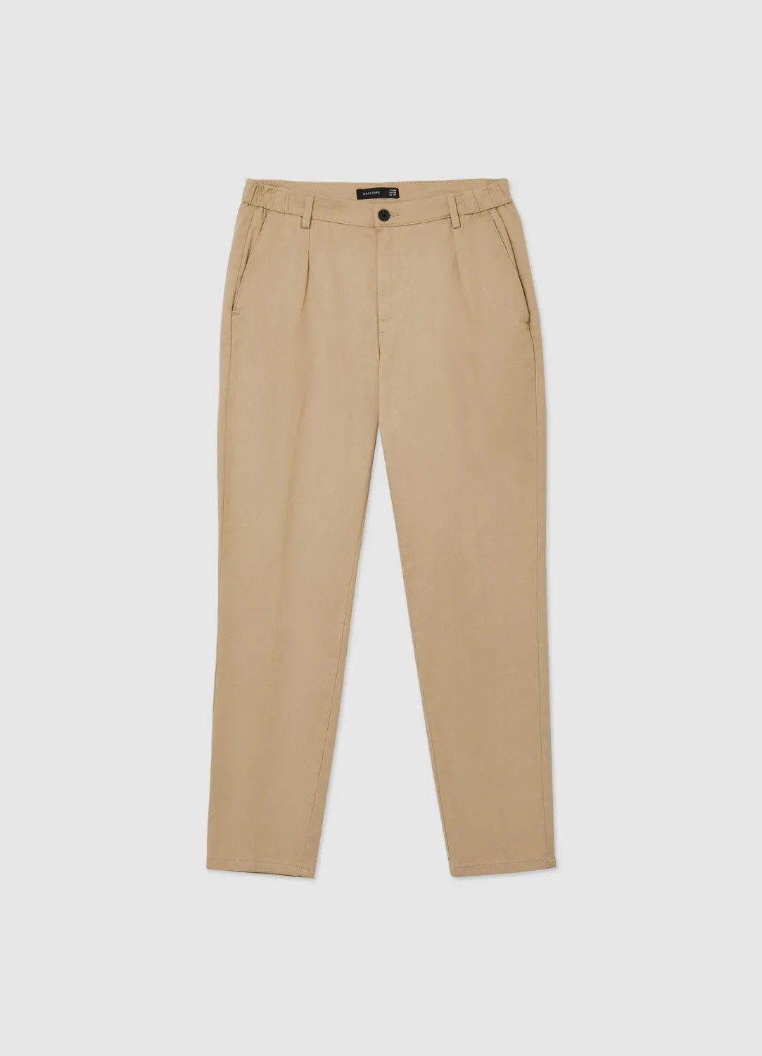 Calliope pantalon chino homme coton uni