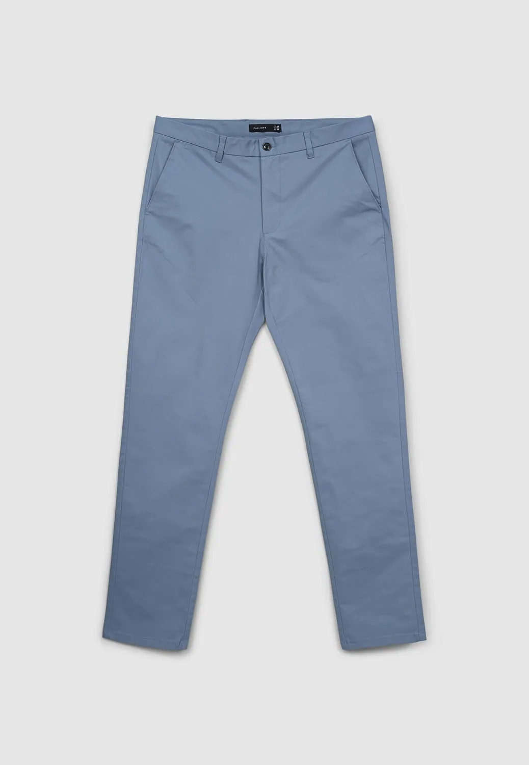Calliope chino pantalon homme coton uni