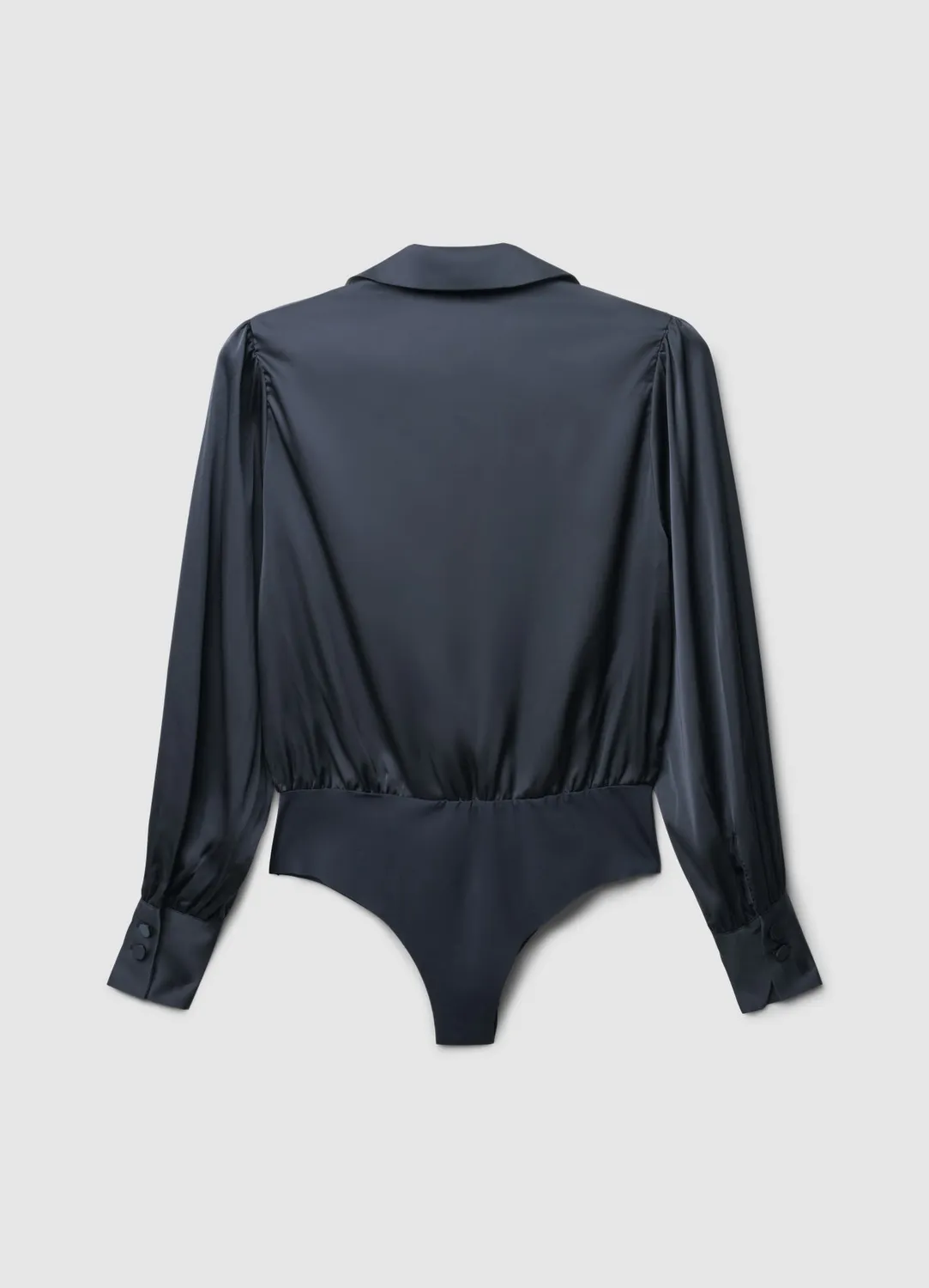 Calliope Chemise body satin manches longues