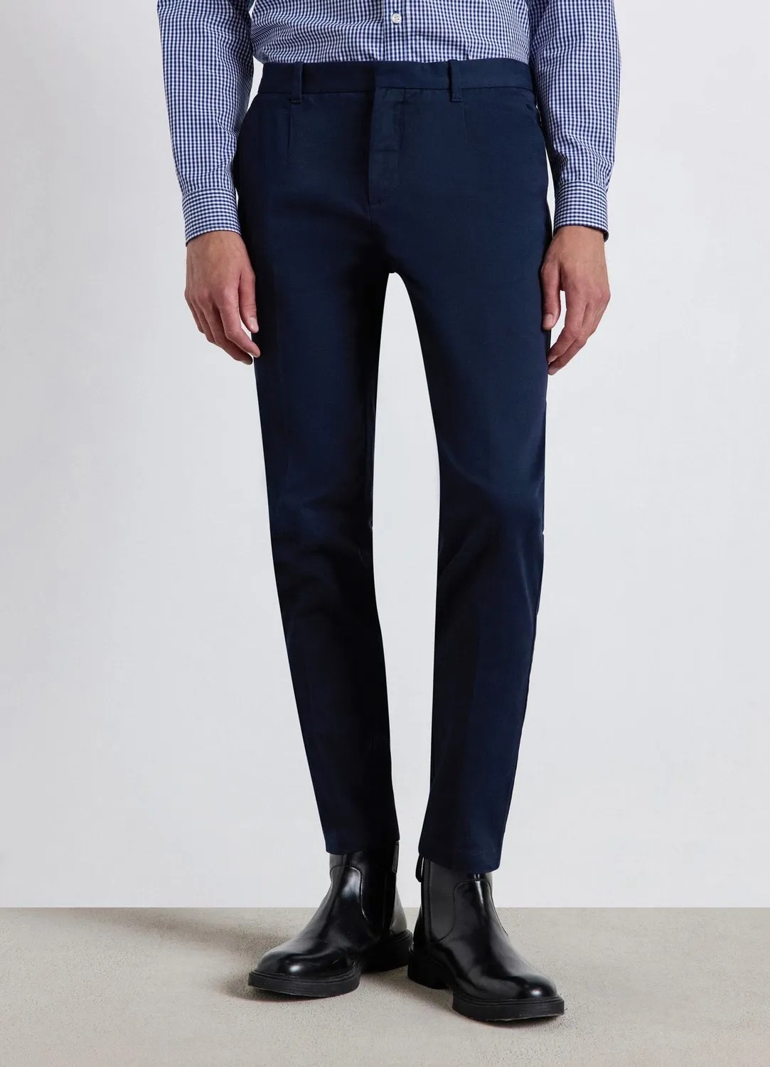 Calliope Pantalon chino slim homme coupe droite