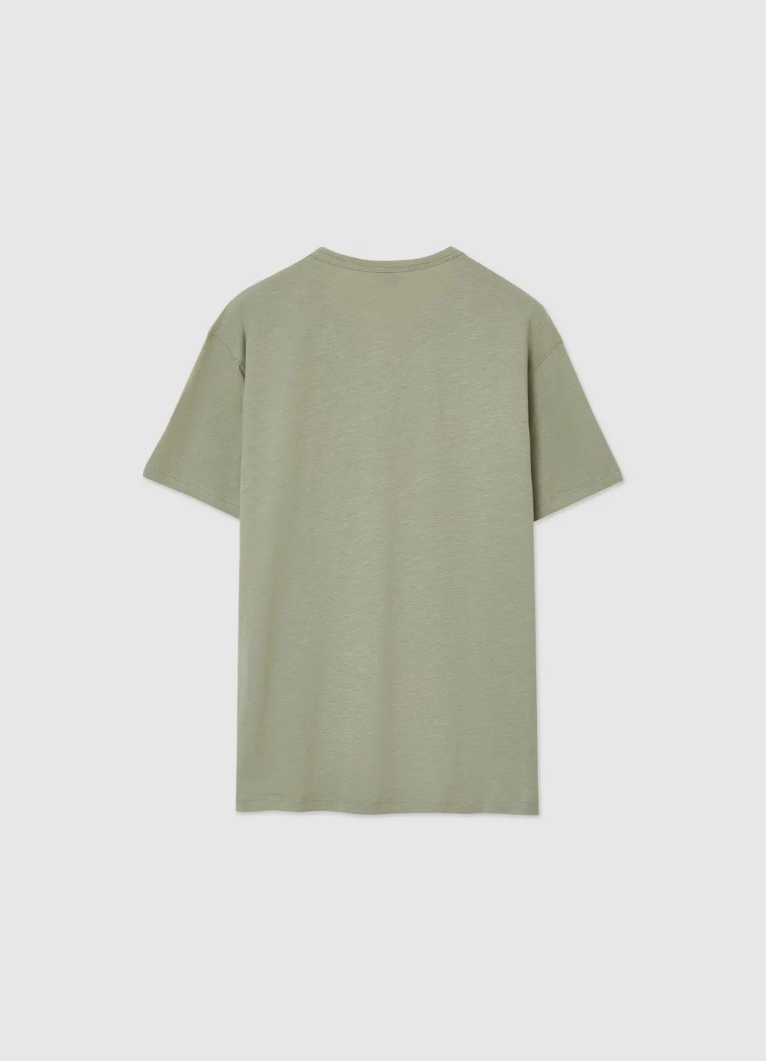 Calliope t-shirt henley homme coton manches courtes