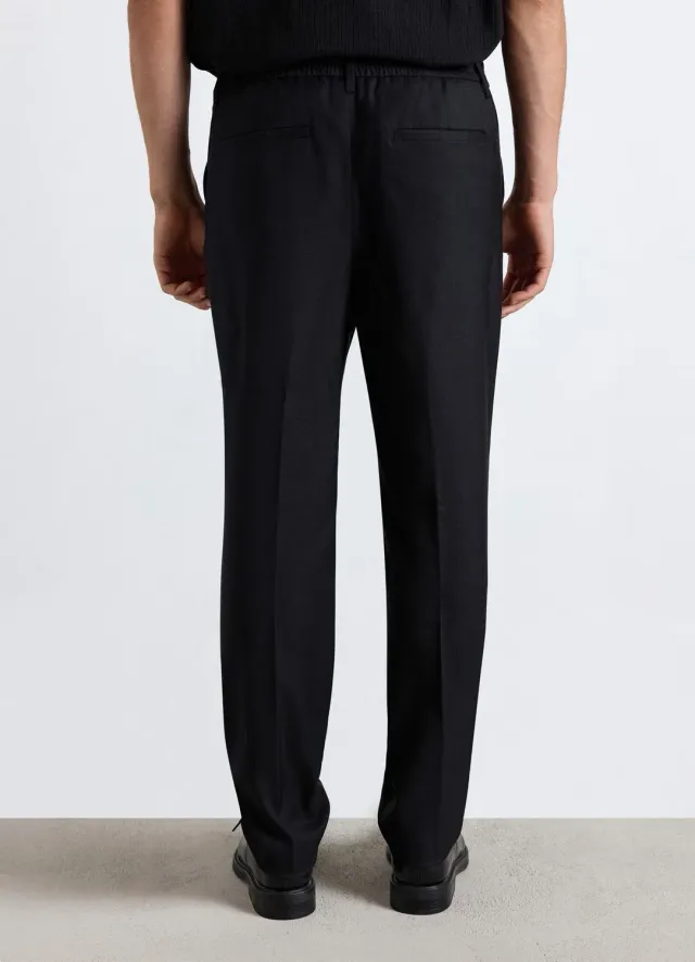 Calliope Pantaloni straight eleganti con vita pantalon homme