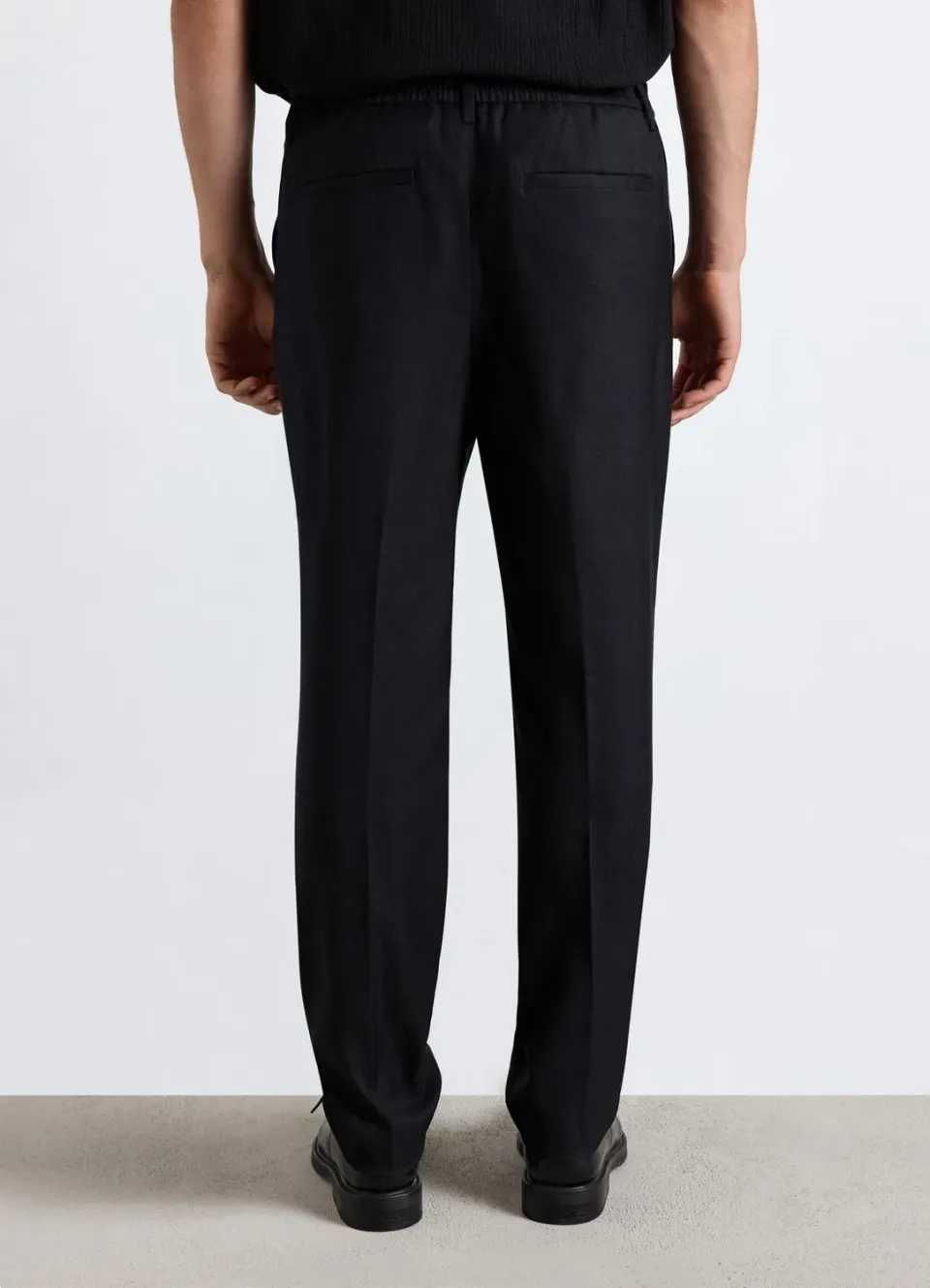 Calliope Pantaloni straight eleganti con vita pantalon homme