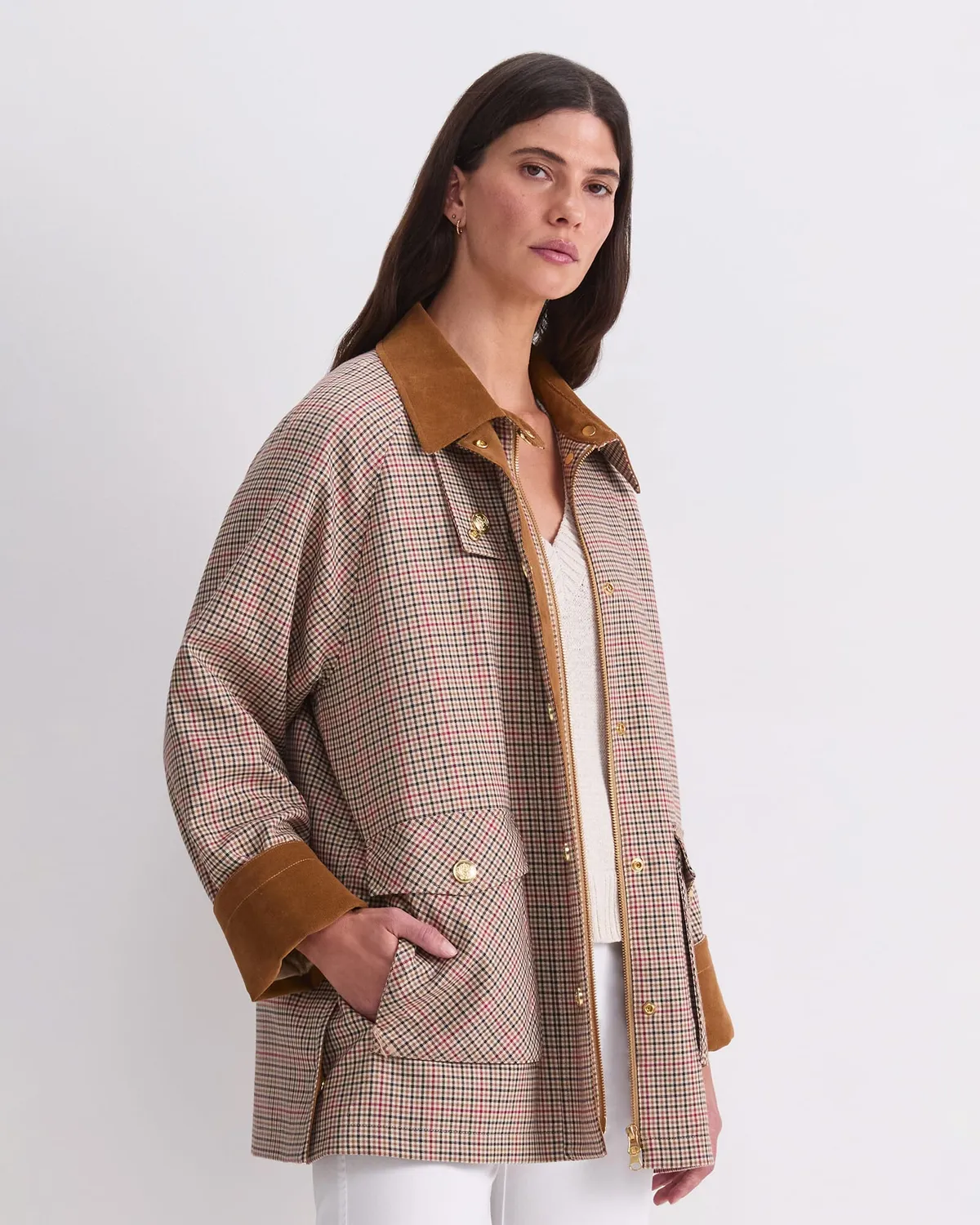 Sportscraft Sara veste matelassée à carreaux