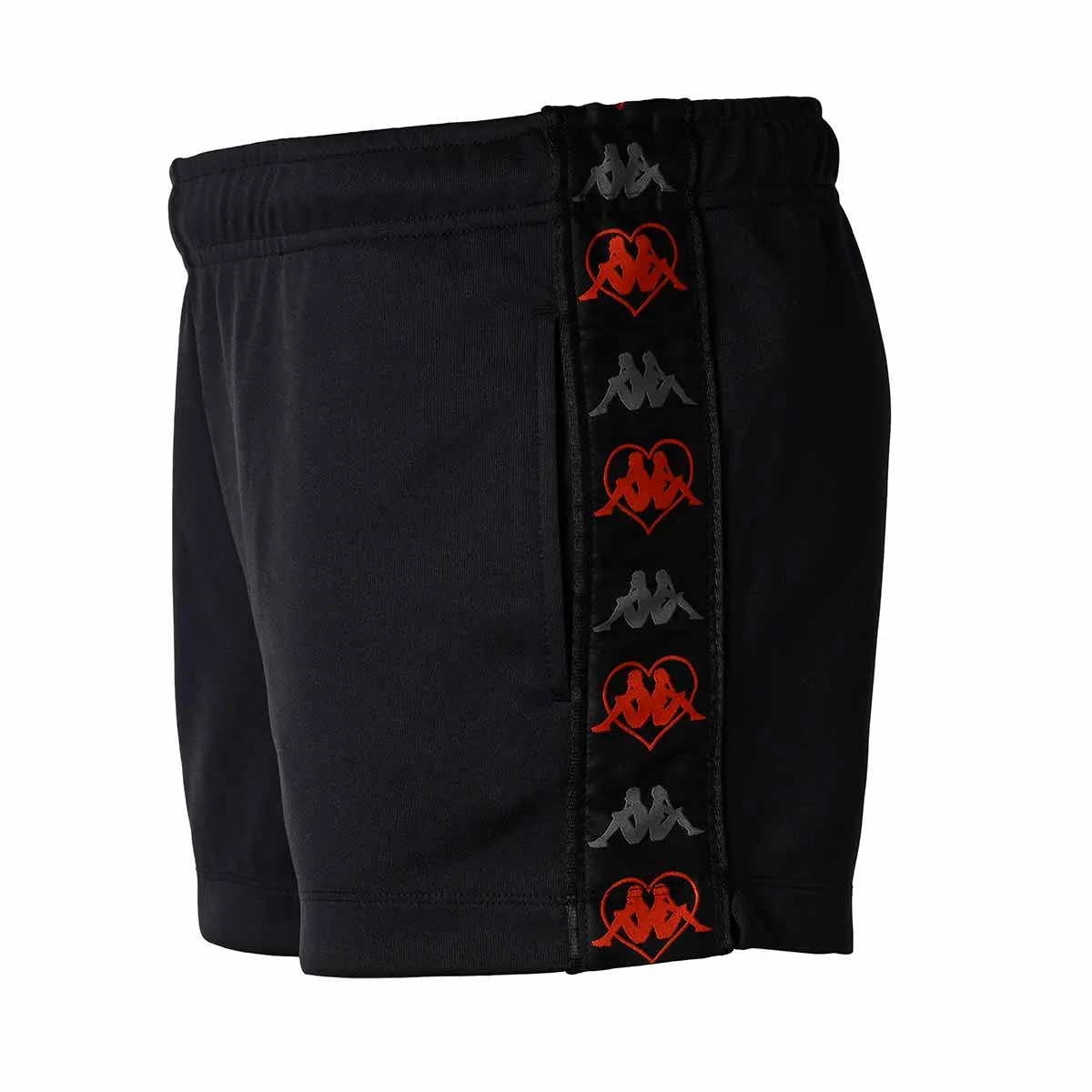 Robe di Kappa Livia Authentic short noir femme coupe droite