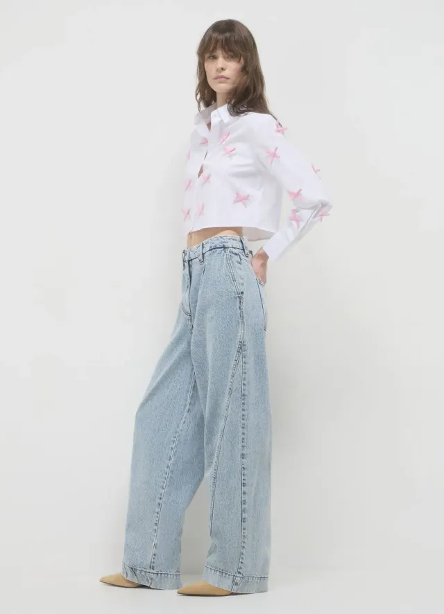 Calliope jean balloon femme regular