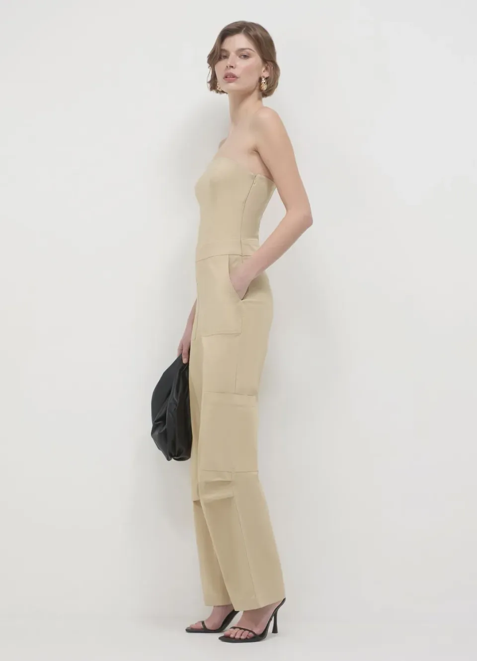 Calliope combinaison cargo femme sans manches