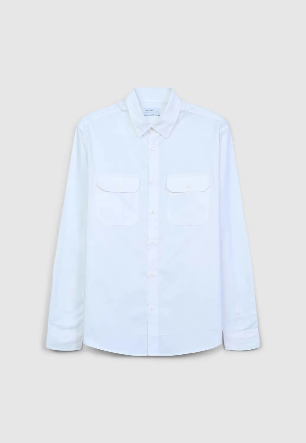 Calliope chemise poches homme coton regular