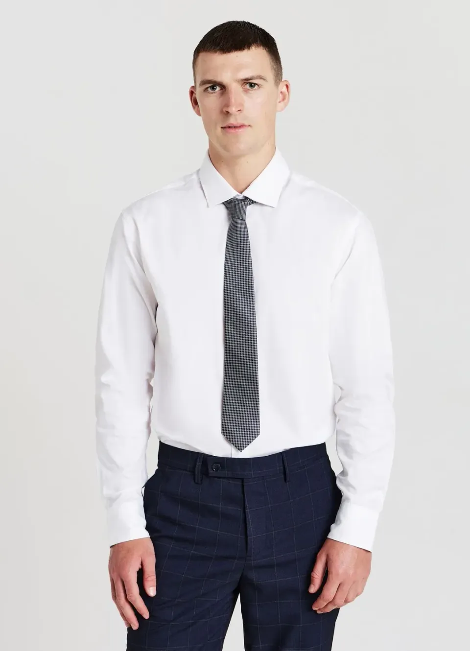 Calliope Chemise homme coton manches longues coupe regular