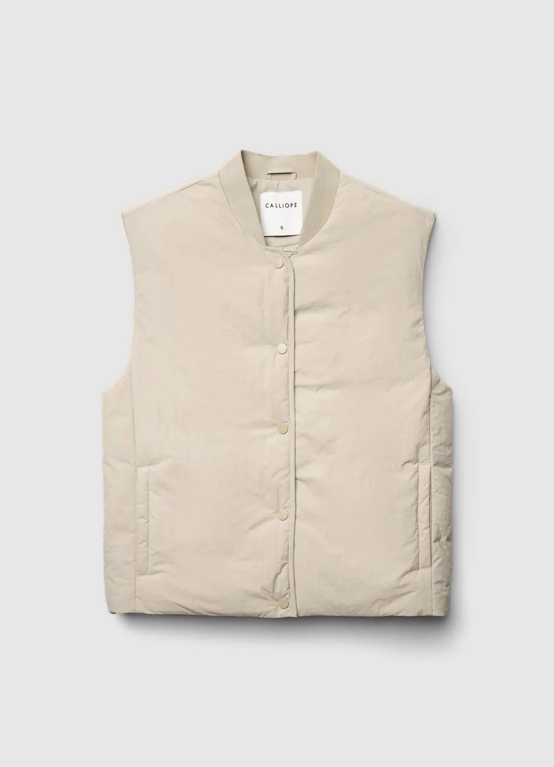 Calliope gilet sans manches femme matelassé