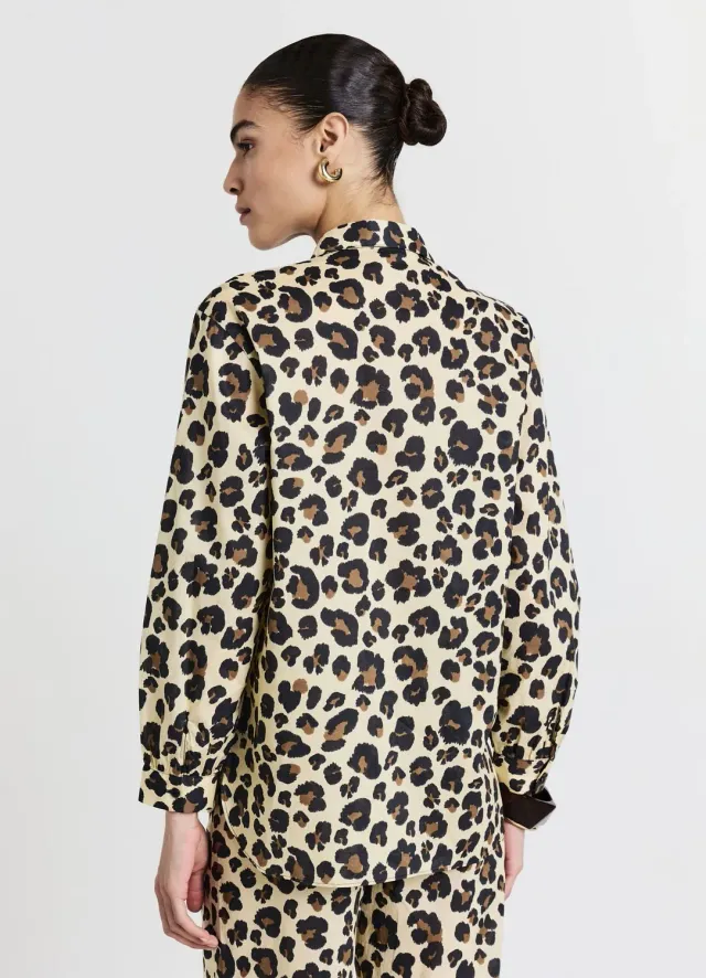 Calliope chemise animalier femme coton