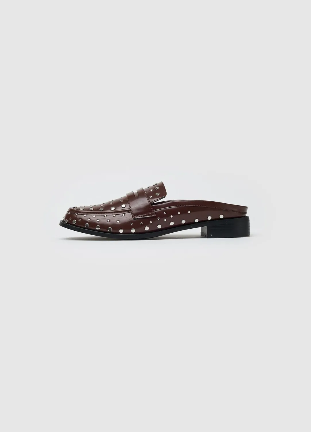 Calliope Mocassino borchie mules femme 38 clouté