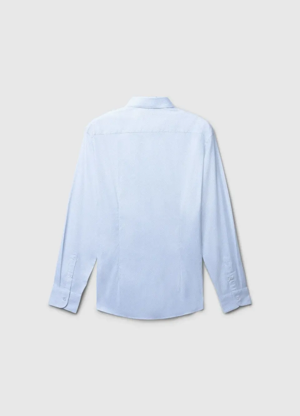 Chemise Calliope micro pois homme coton manches longues