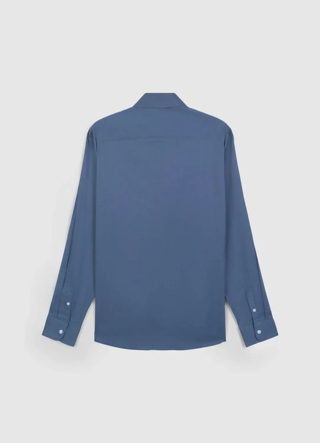 Calliope chemise homme coton manches longues unie