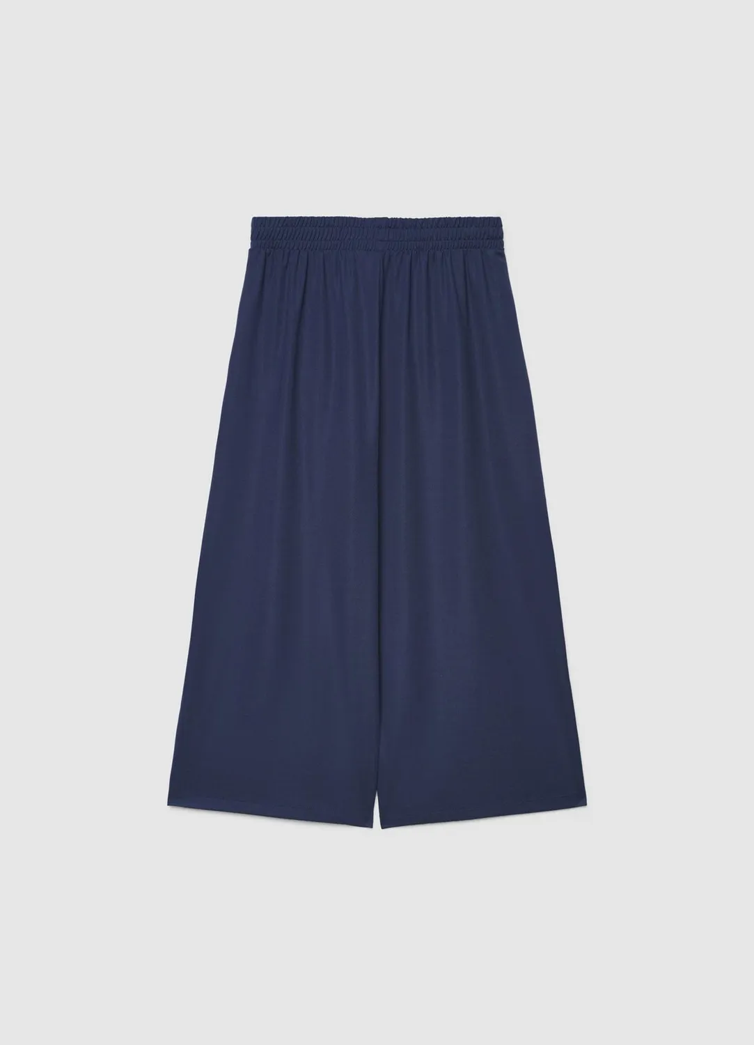 Calliope pantalon crop uni taille haute femme