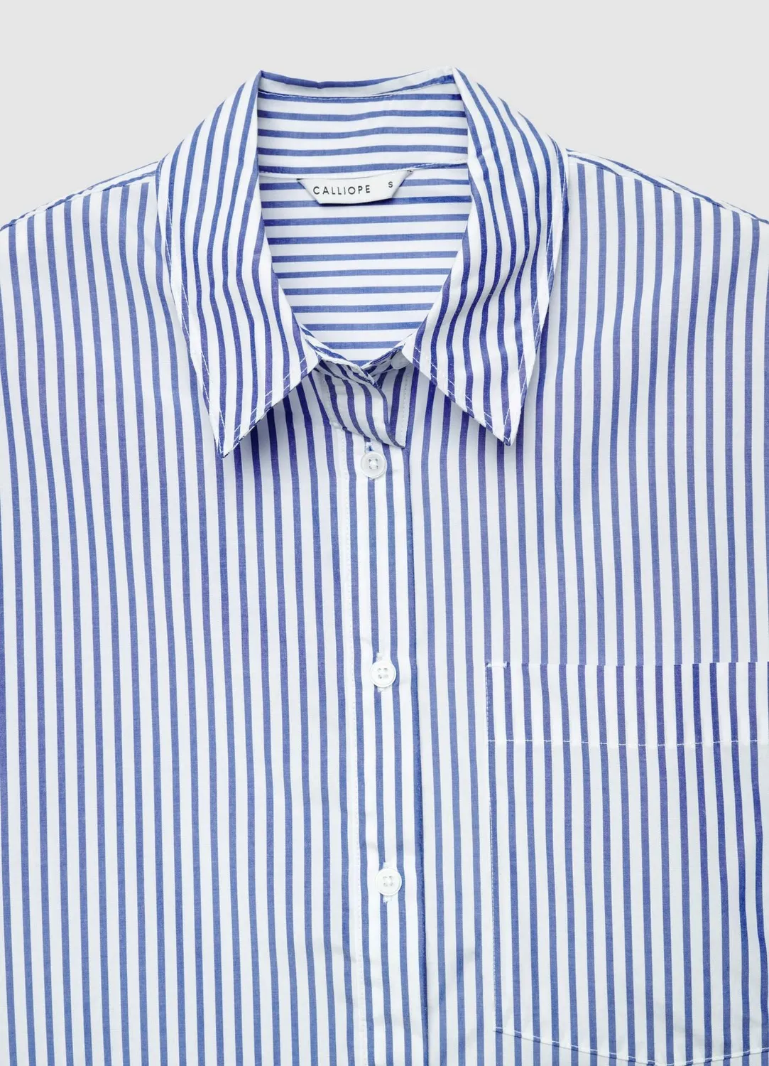 Calliope chemise femme à rayures manches longues