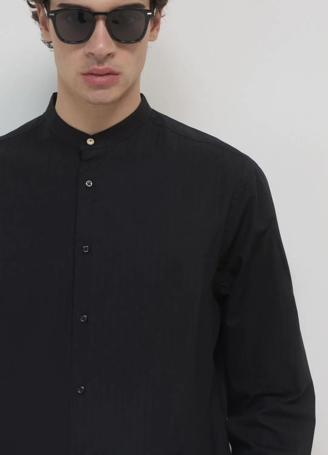 Calliope chemise coréenne homme côtelée boutonnée