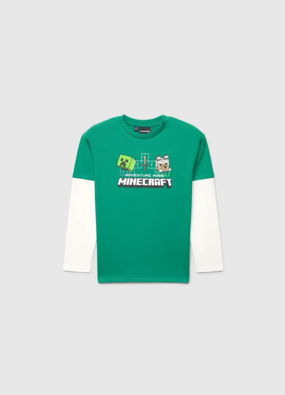 Calliope t-shirt Minecraft garçon manches longues