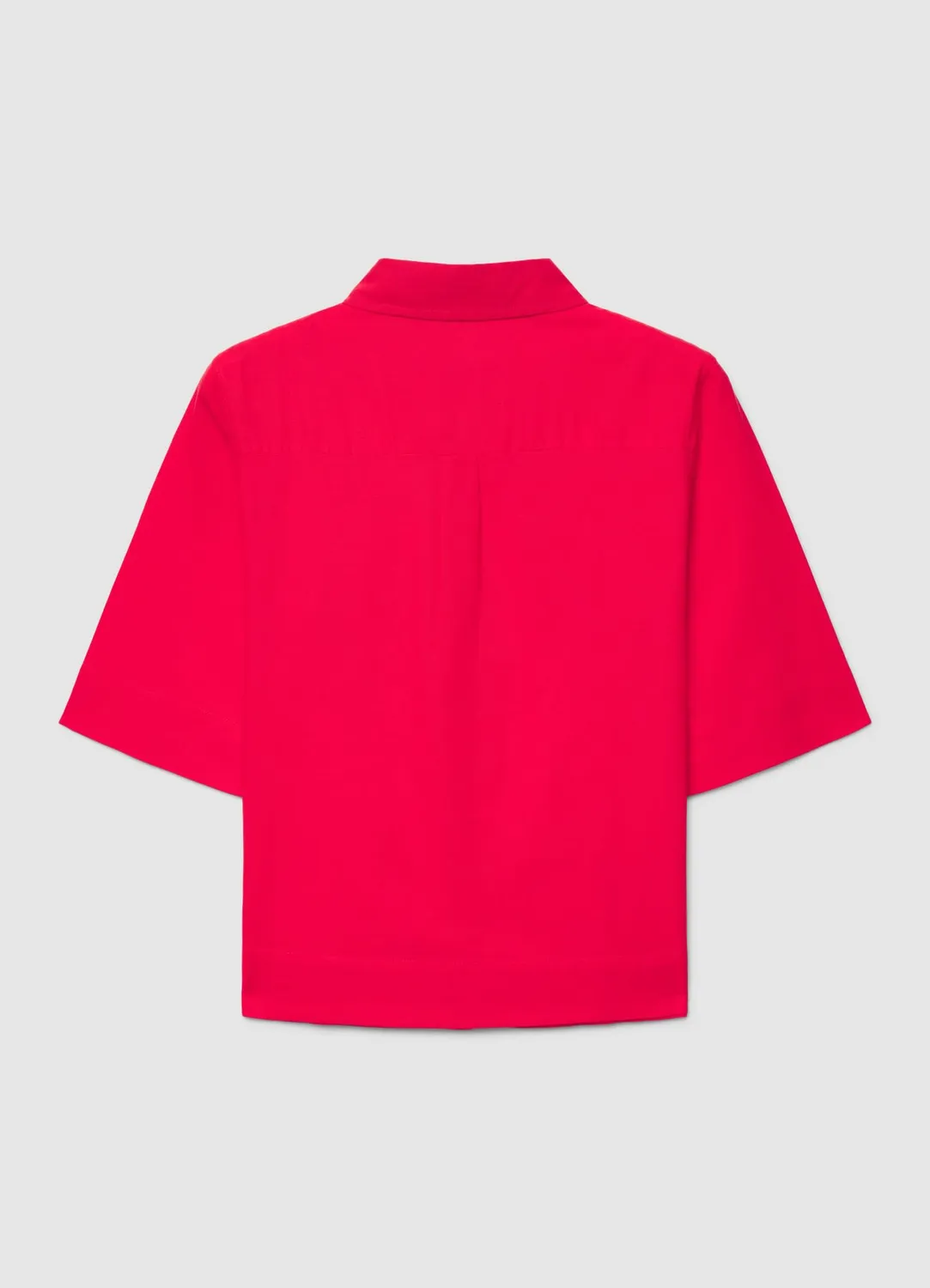 Calliope chemise unie femme lin col classique