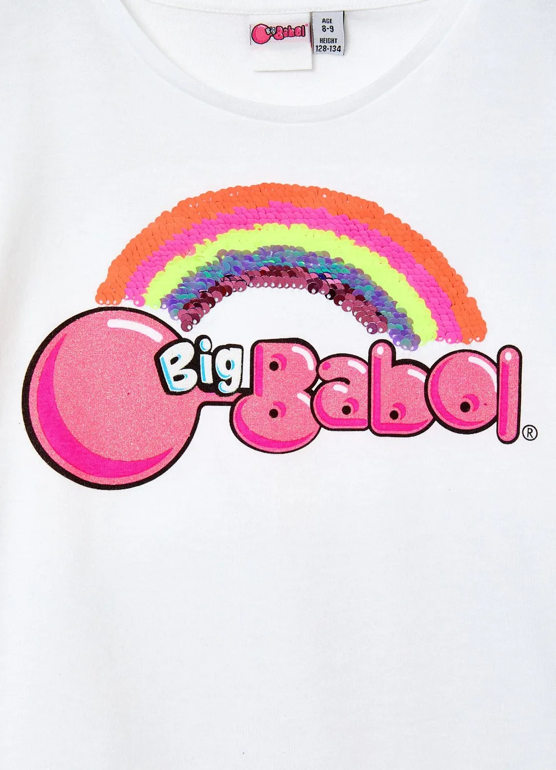 Calliope Big Babol t-shirt fille coton imprimé