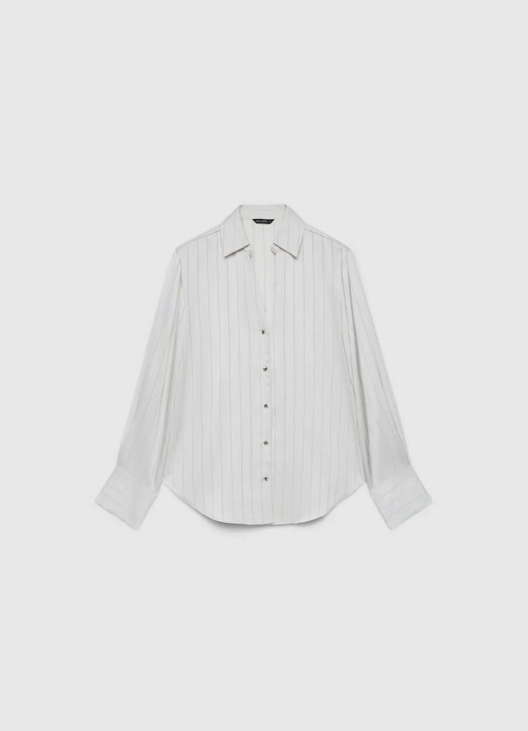 Calliope chemise femme rayée col classique