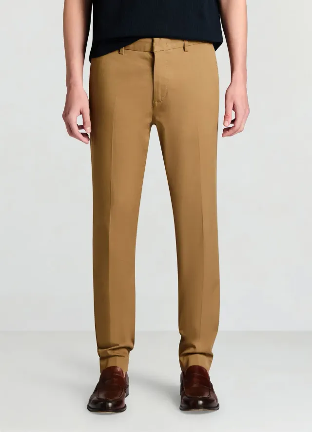 Calliope pantalon homme droit poches passepoilées