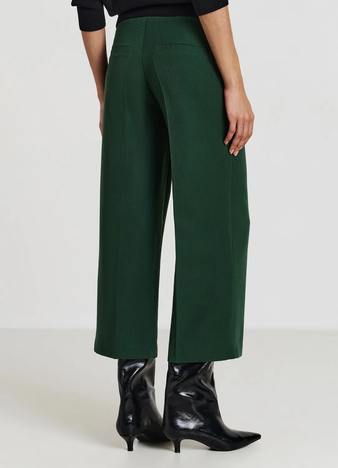 Calliope Culotte pantalon femme taille haute large