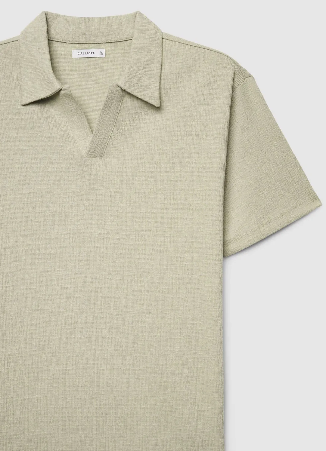 Calliope polo derby homme manches courtes