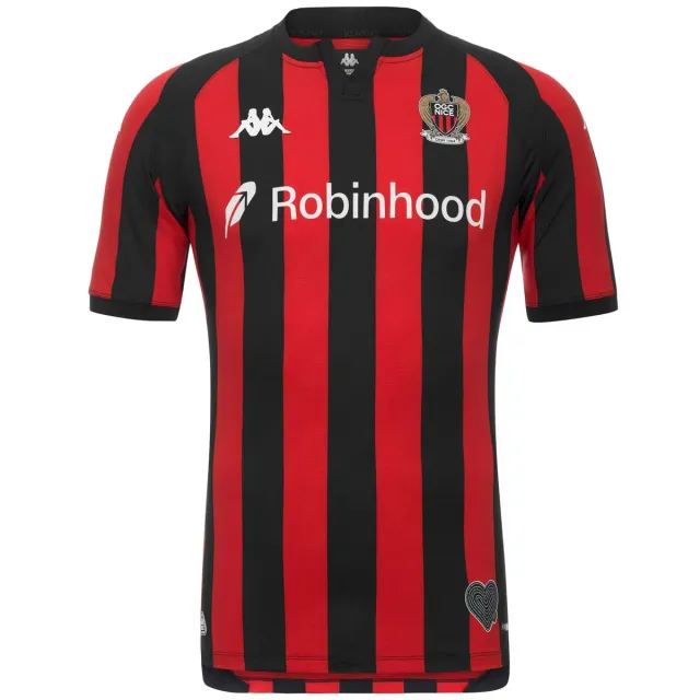 Robe di Kappa Kombat Pro OGC Nice maillot homme rouge