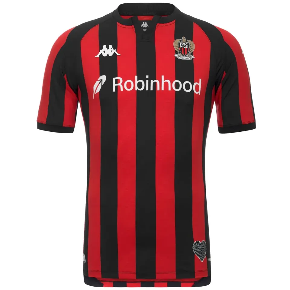 Robe di Kappa Kombat Pro OGC Nice maillot homme rouge