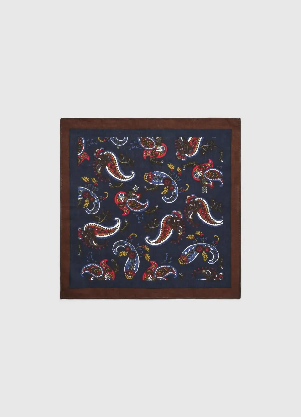 Calliope Foulard paisley homme 30x30