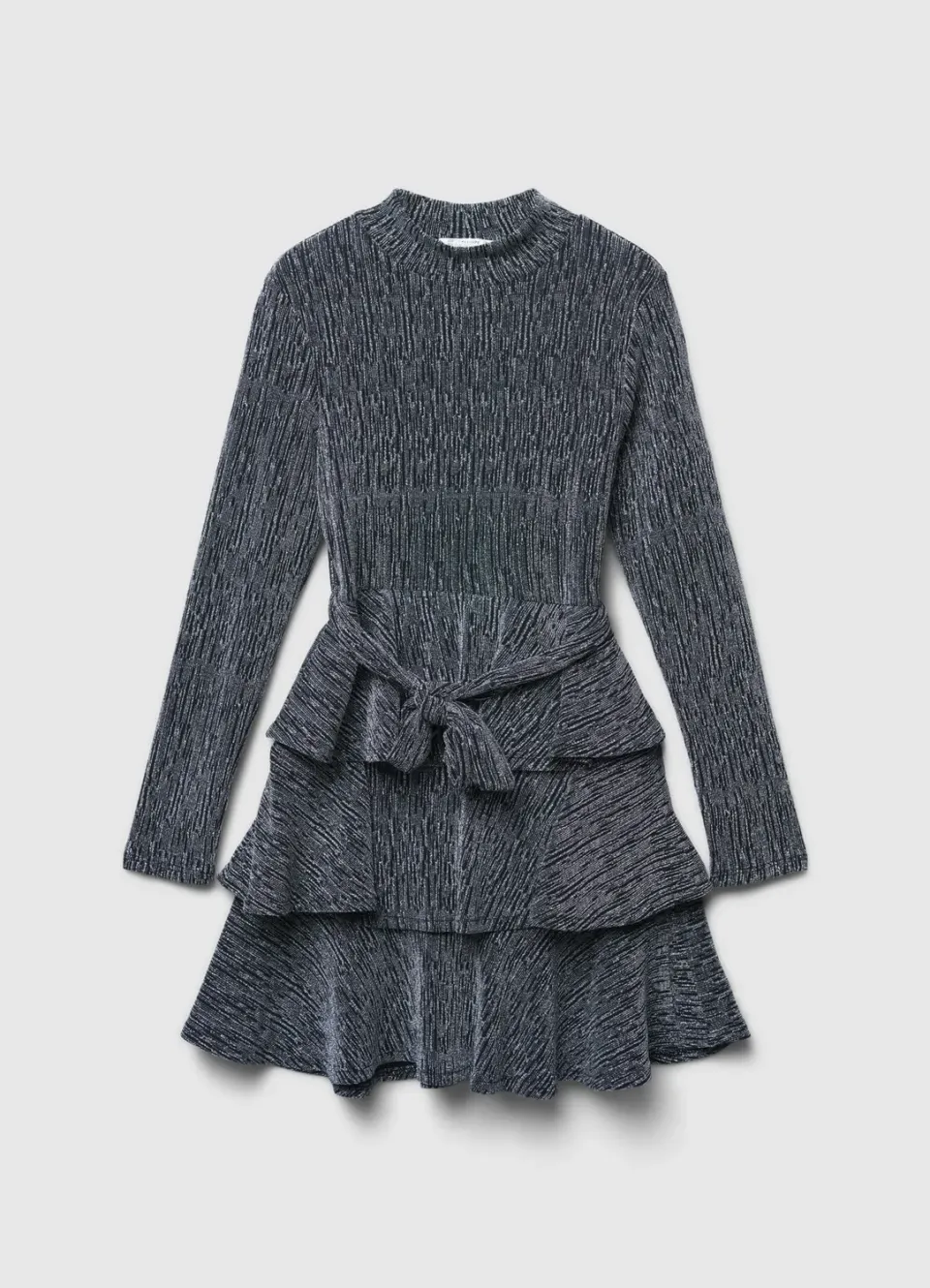 Calliope robe volants fille 8-9 ans ceinture nouée