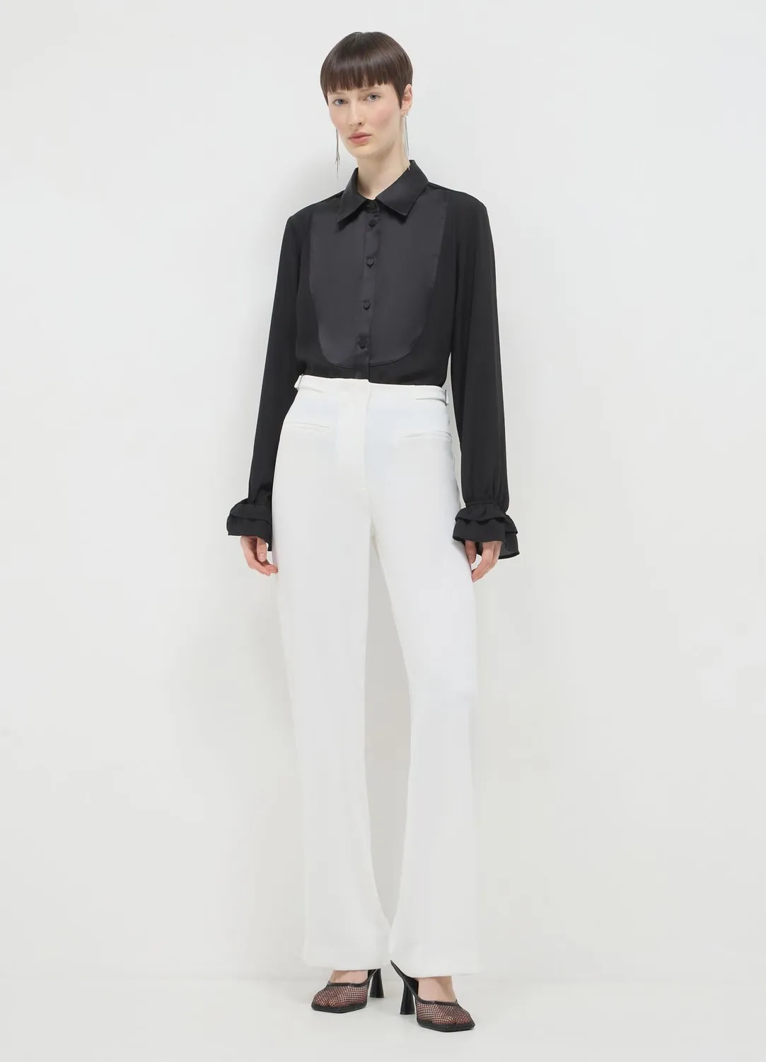 Calliope chemise bitessuto chemisier manches longues