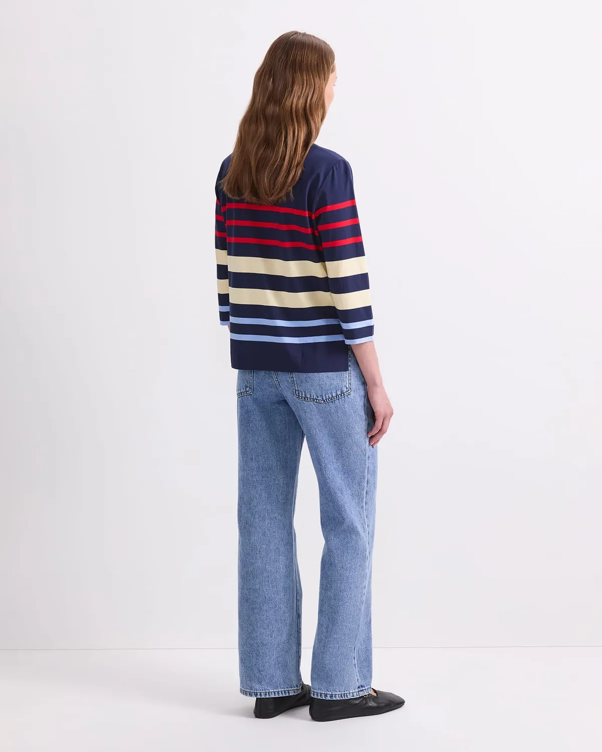 Sportscraft Multi Stripe 120939 t-shirt coton femme