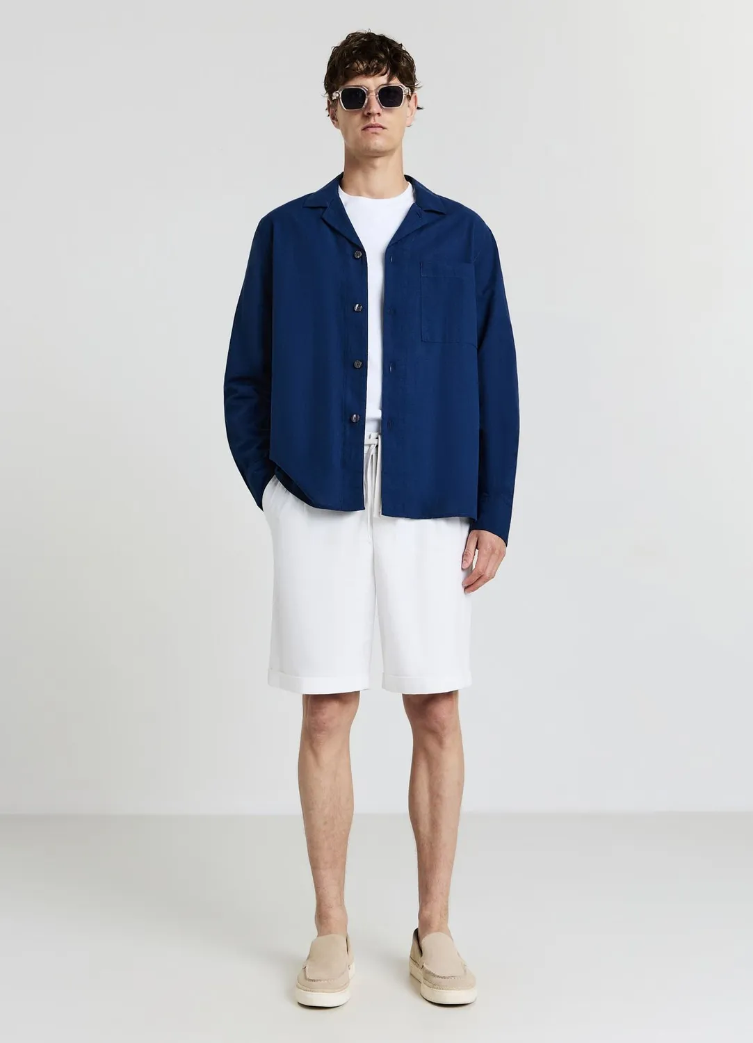 Calliope surchemise poche boutons coton homme