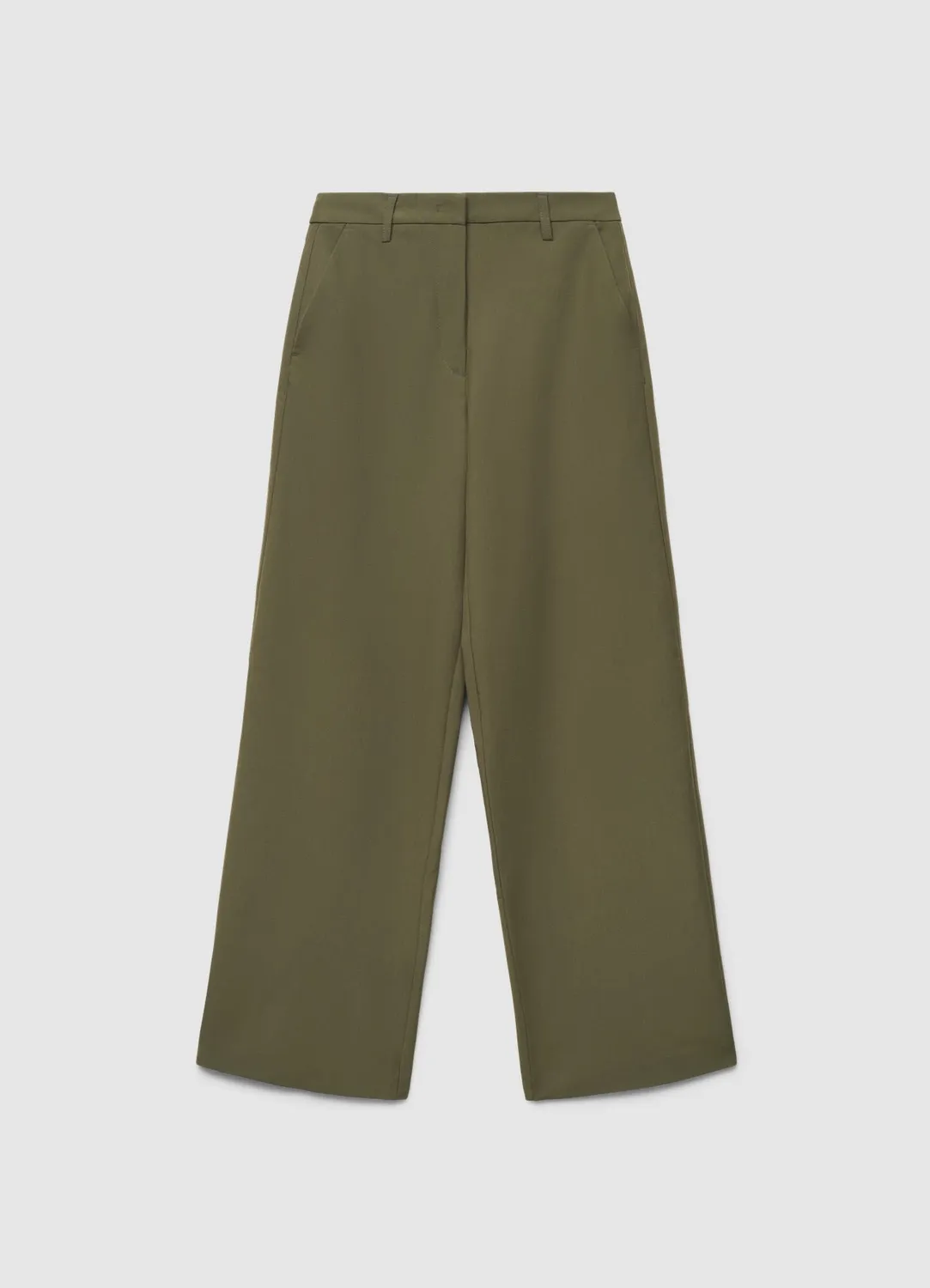 Calliope Pantalon palazzo femme taille haute uni