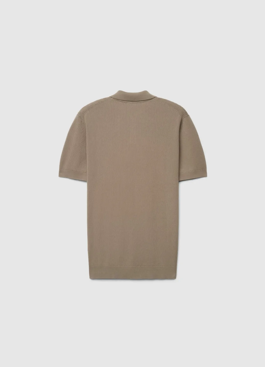 Calliope Polo côtelé homme manches courtes