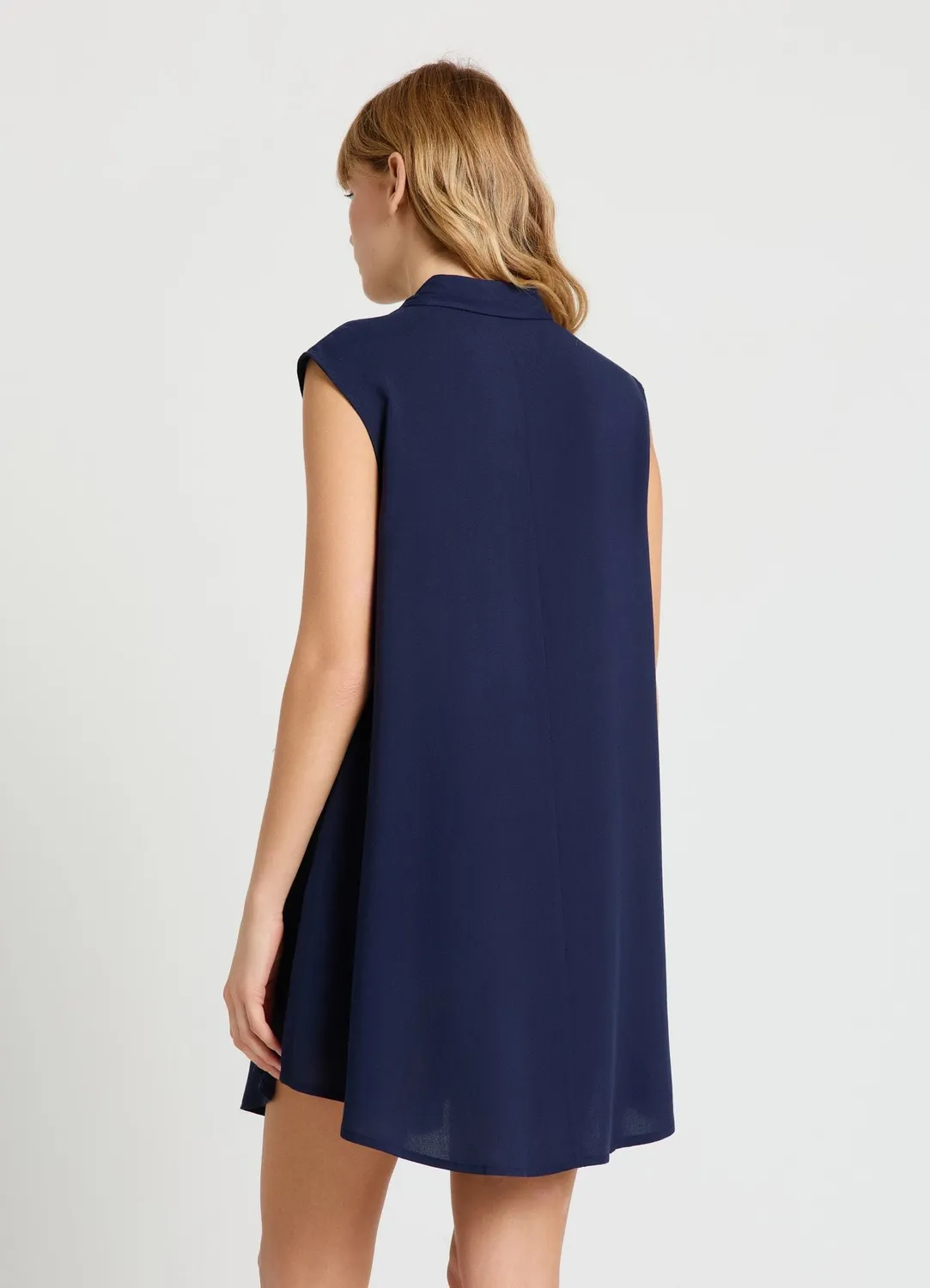 Calliope chemise longue sans manches femme unie